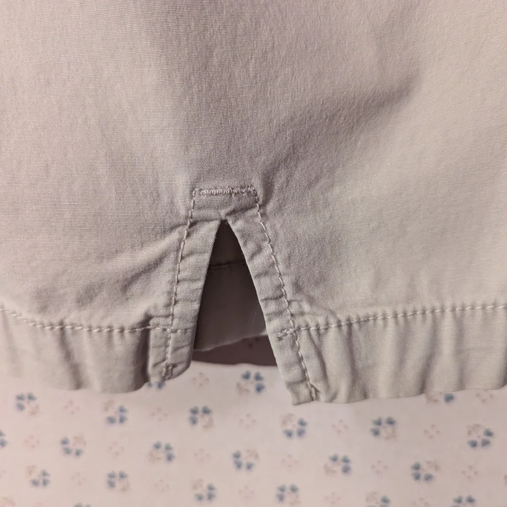 White Sierra 10 Bermuda Shorts Light Tan Women's Hiking Walking Outdoors